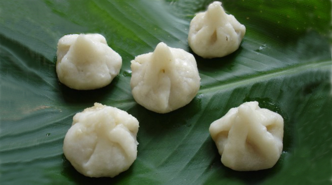Healthy Steamed Oats Modak